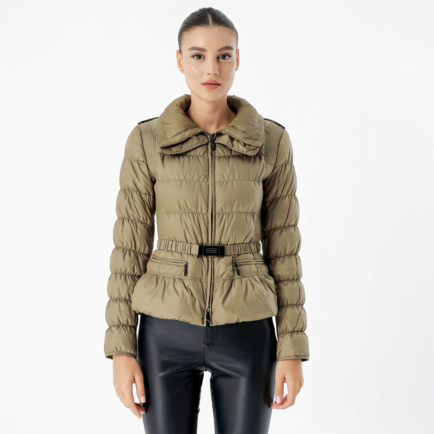 Burberry - Brown Puffer Classic Coat